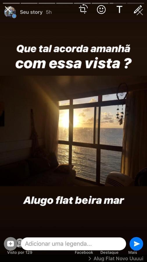 Flat Apt Mobiliado Beira Mar Apartment เฮซิเฟ ภายนอก รูปภาพ
